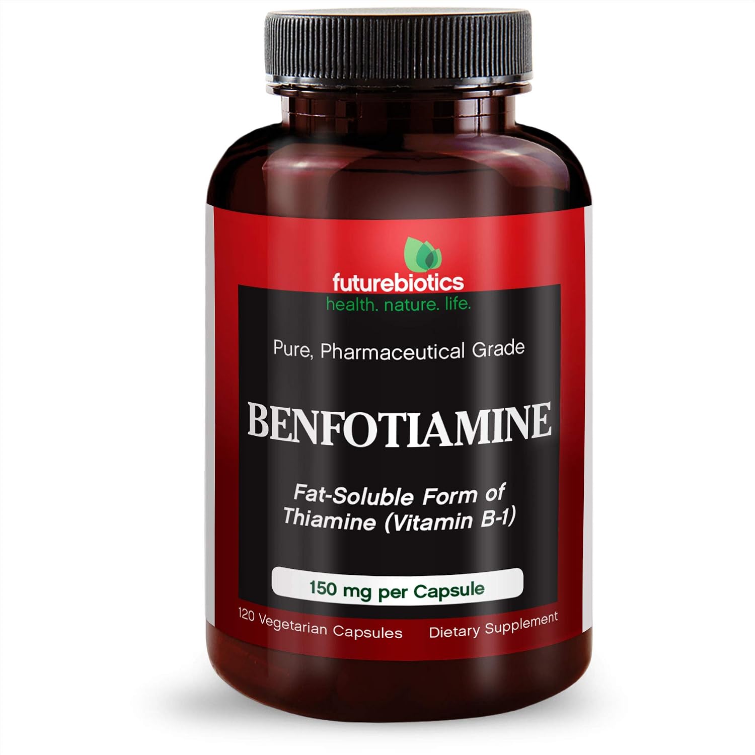 Futurebiotics Benfotiamine 150 mg, 120 Vegetarian Capsules - görsel 1