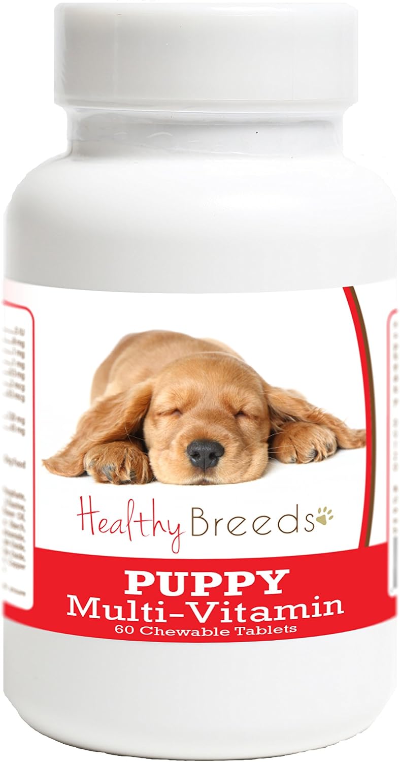 Healthy Breeds English Cocker Spaniel Puppy Multivitamin Tablets 60 Tablets - görsel 1
