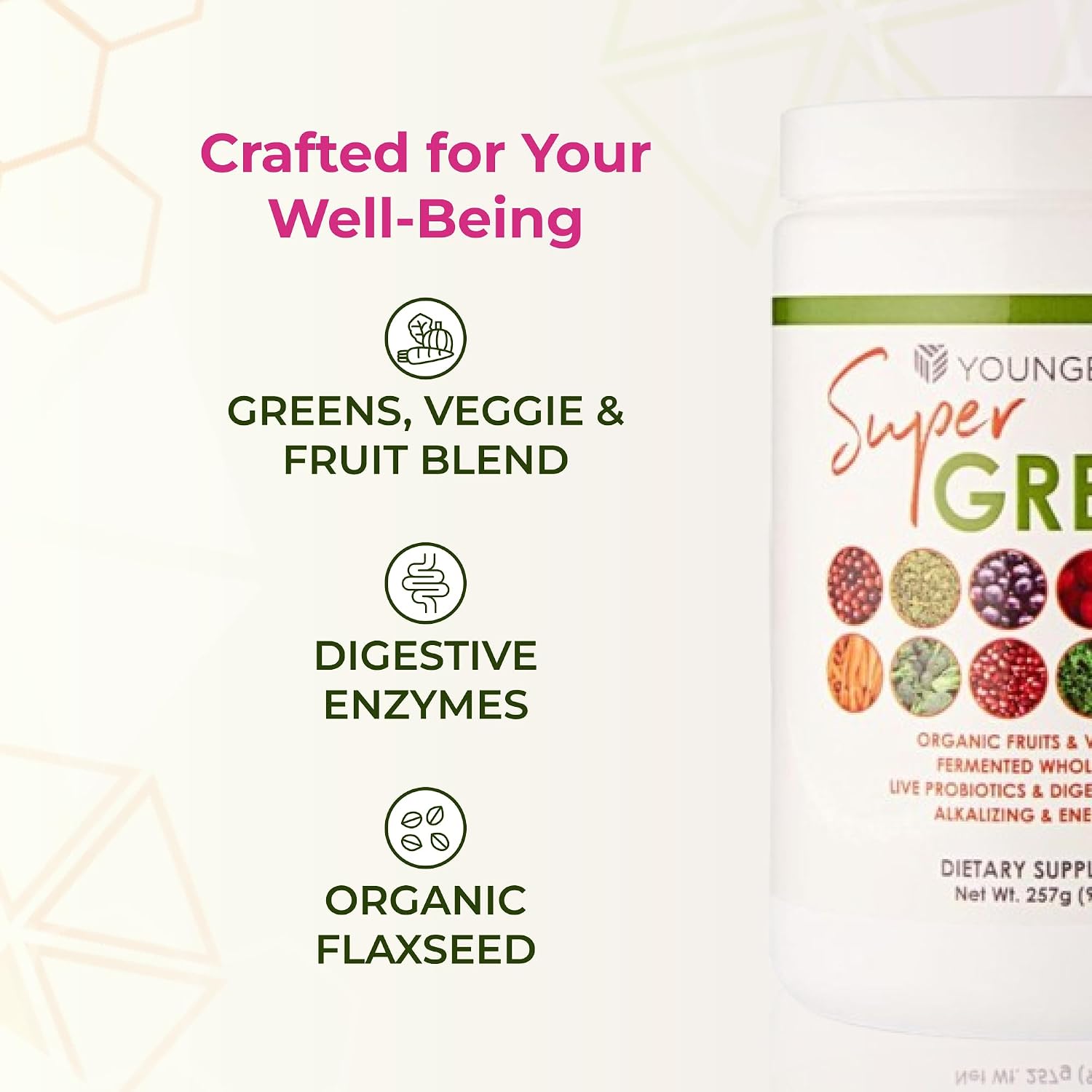 Youngevity Super Greens™ (255 g) - görsel 5