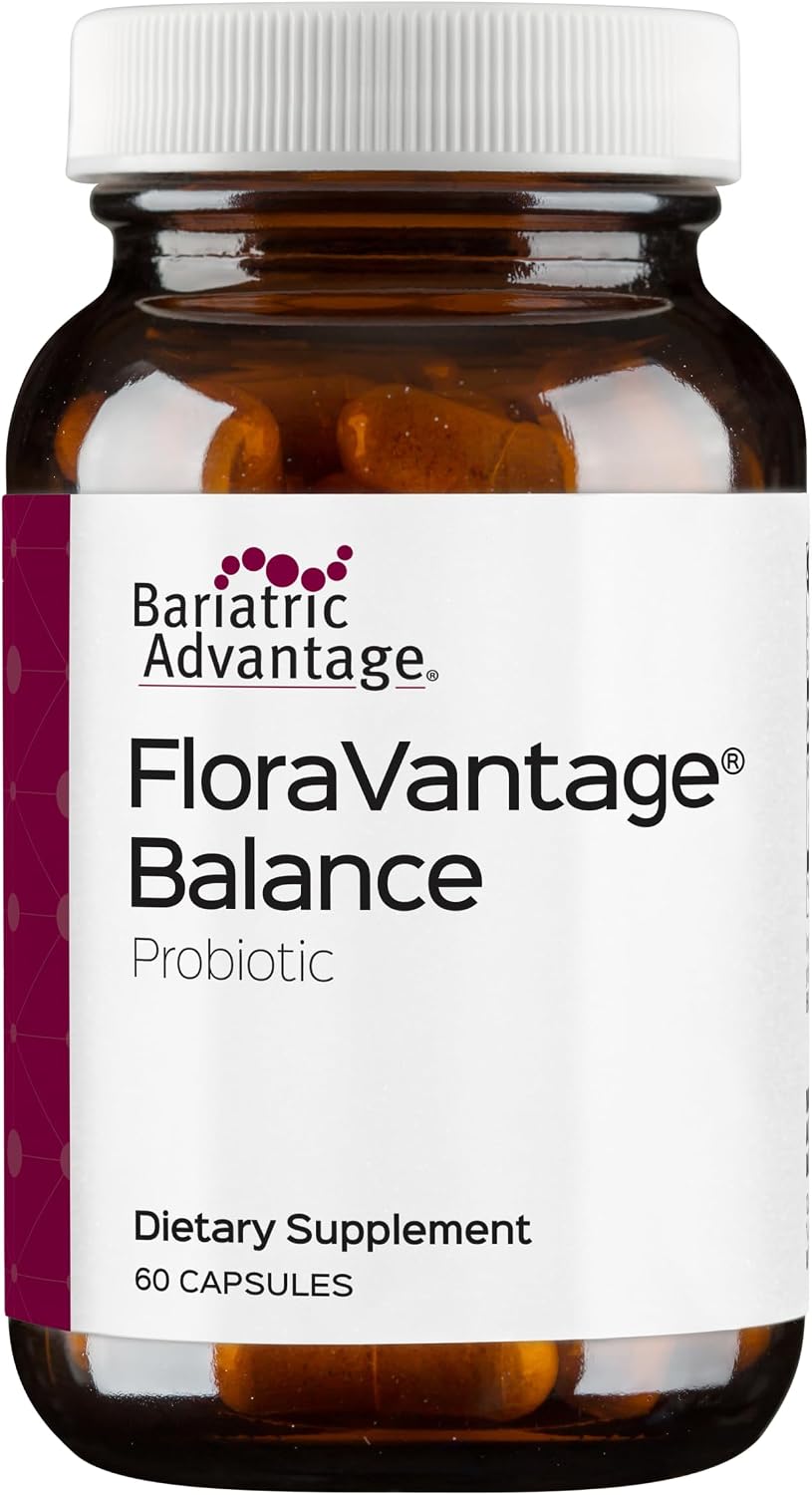 Bariatric Advantage FloraVantage Balance Capsules – Probiotic for Post-Bariatric Digestive Health (60 Capsules) - görsel 1