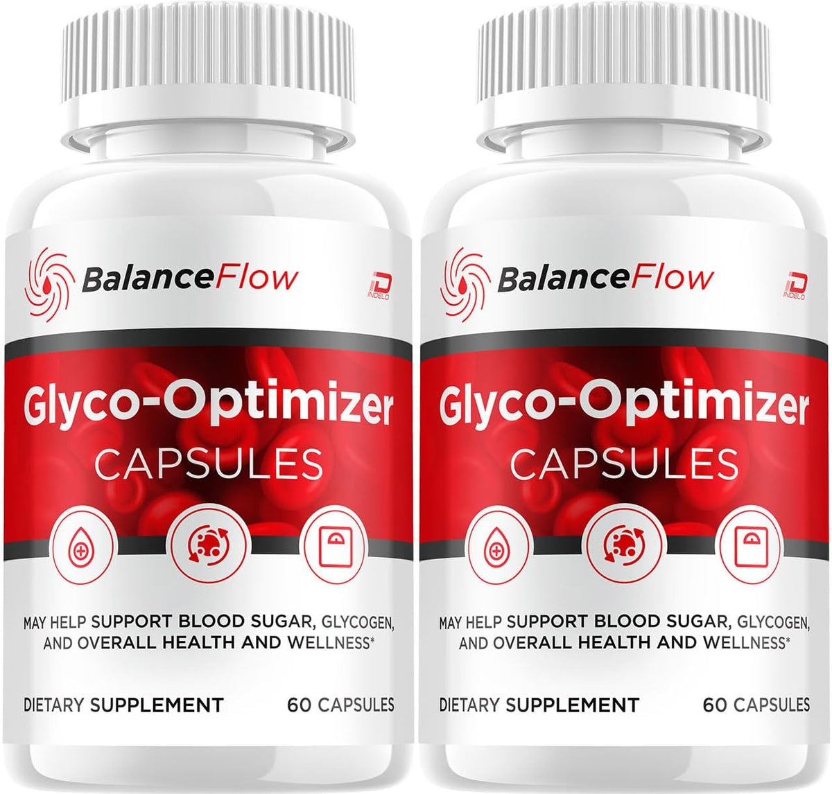 Balance Flow Capsules – All Natural Advanced Formula (2 Pack, 120 Capsules) - görsel 1