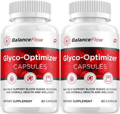 Balance Flow Capsules – All Natural Advanced Formula (2 Pack, 120 Capsules)