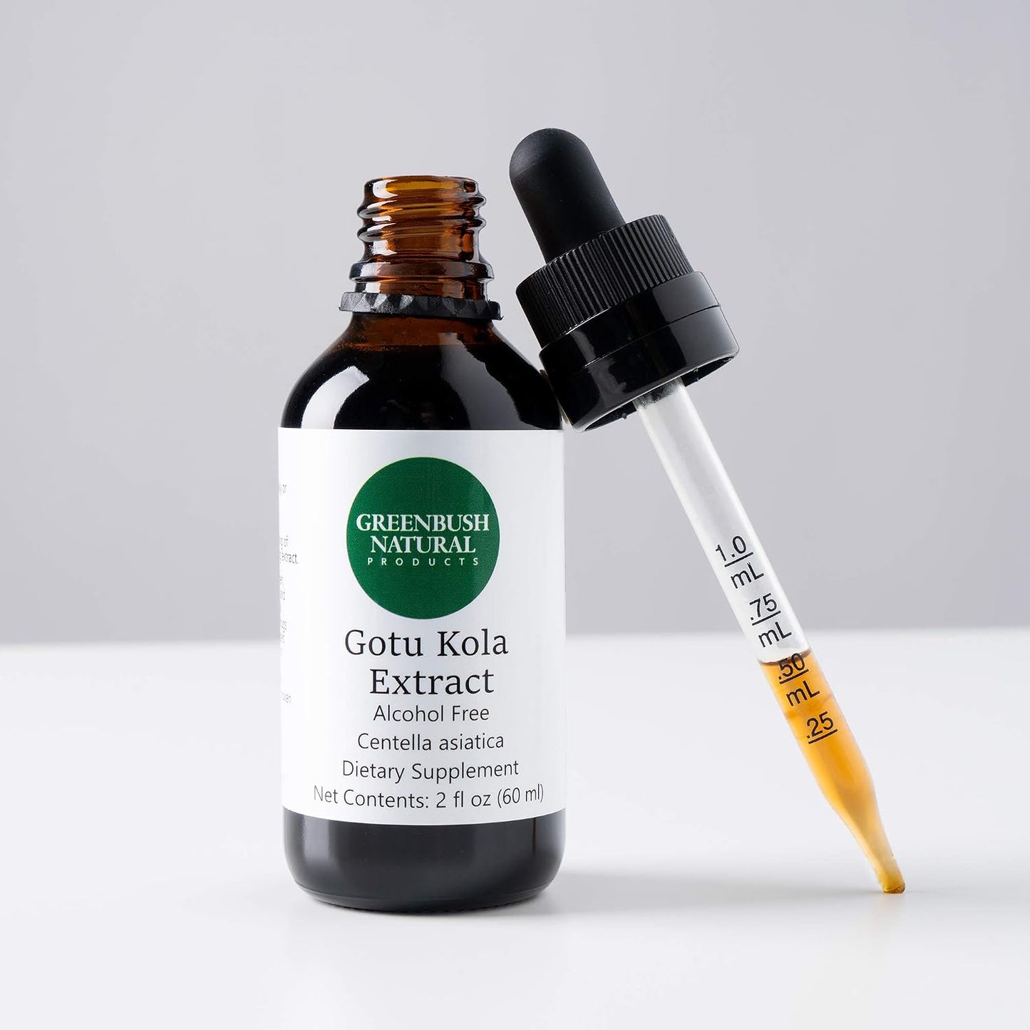 Greenbush Gotu Kola | Centella asiatica | Liquid Extract 60 ml - görsel 3