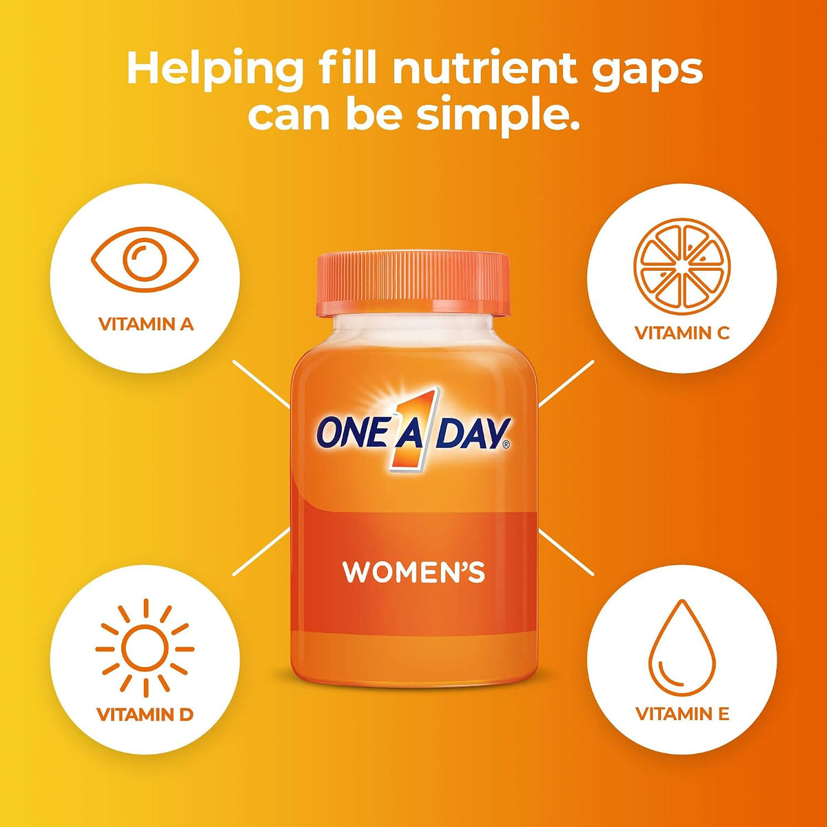 One A Day Women's Multivitamin, 250 Tablets - görsel 4