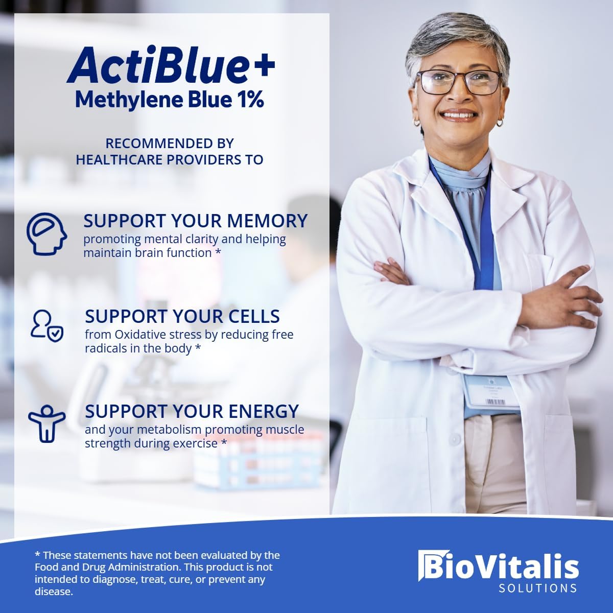 Actiblue+ Methylene Blue 1% (2 fl oz) - görsel 3