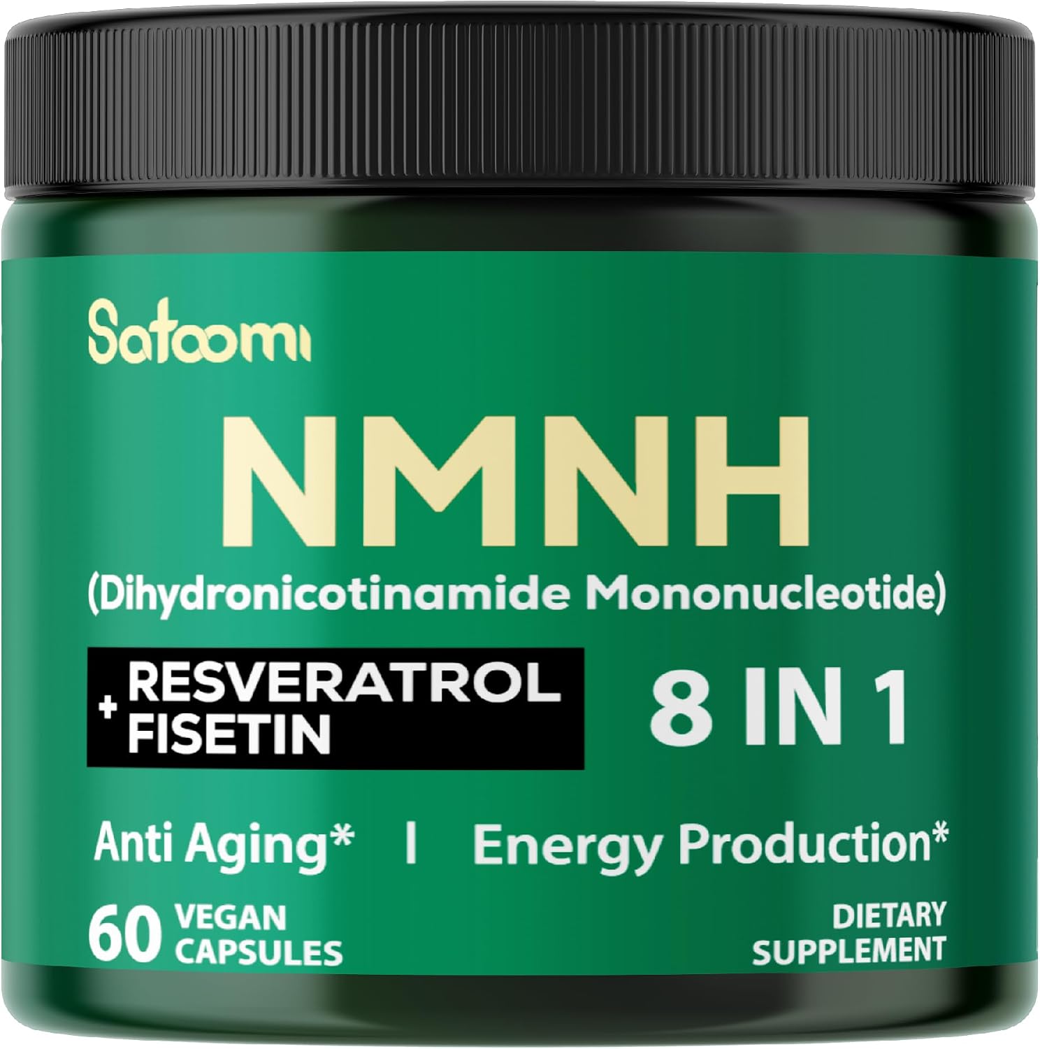 Satoomi NAD Supplement with Liposomal Nicotinamide Riboside – Cellular Energy & Repair, Vitality, Healthy Ageing – 60 Capsules for 30 Days - görsel 9