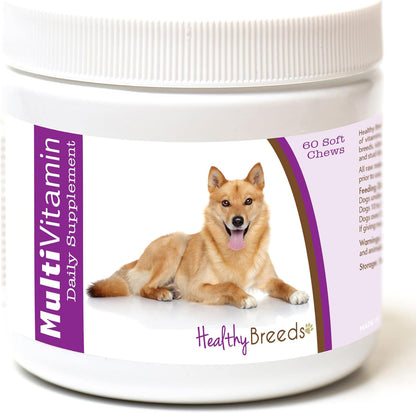 Healthy Breeds Finnish Spitz Multivitamin Soft Chews, 60 Count