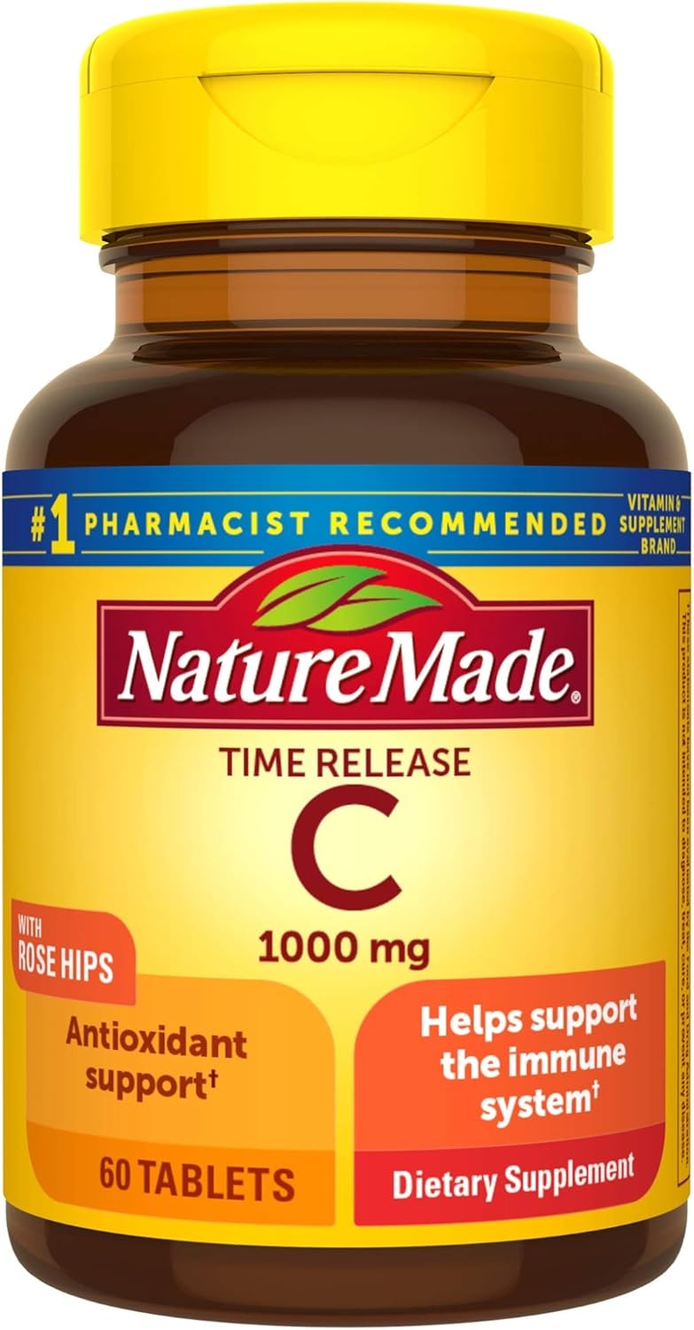 Nature Made Extra Strength Vitamin C 1000 mg Tablets, 300 Tablets - görsel 9