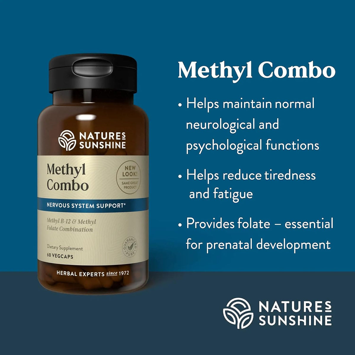 Nature's Sunshine Methyl Combo – 60 Capsules - görsel 2