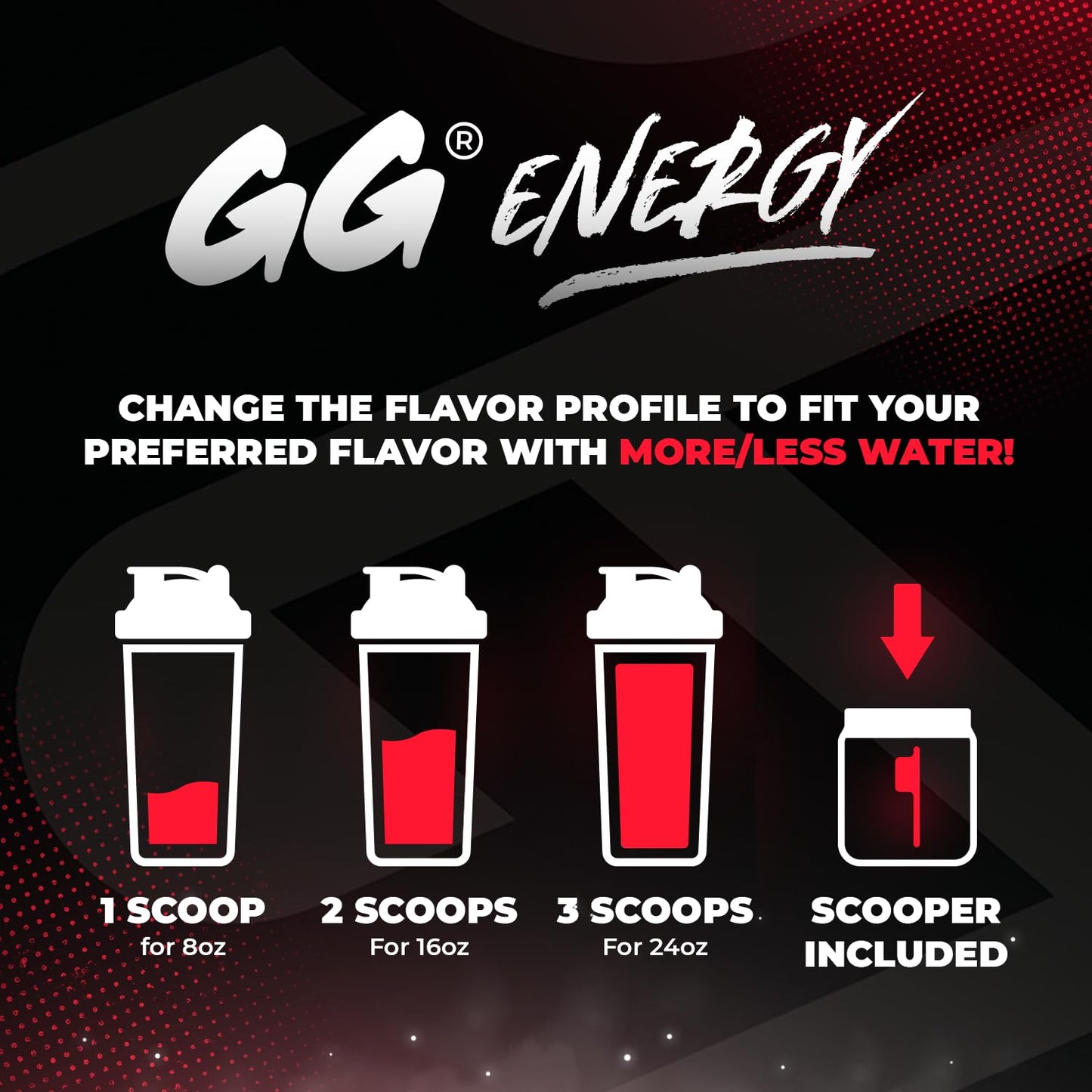 Gamer Supps GG Energy - Dragonfruit Punch (100 Servings) - Keto-Friendly Gaming Energy and Nootropic Blend, Sugar-Free + Organic Caffeine + Vitamins, Powdered Drink - görsel 5