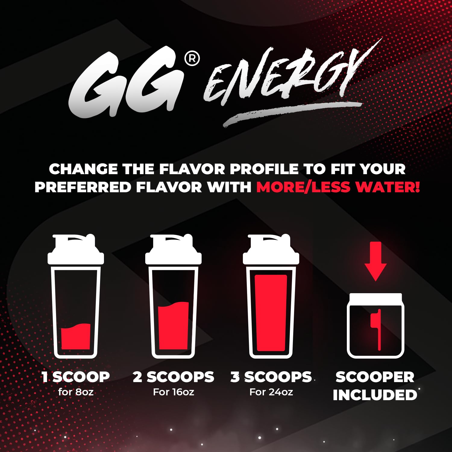 Gamer Supps GG Energy - Dragonfruit Punch (100 Servings) - Keto-Friendly Gaming Energy and Nootropic Blend, Sugar-Free + Organic Caffeine + Vitamins, Powdered Drink - görsel 5