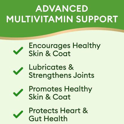 15-in-1 Liquid Multivitamin for Dogs and Cats - Glucosamine for Dogs, Cranberry, Vitamin B Complex - Balanced Ingredients for Joint, Digestive, Immune, Skin and Coat and Urinary Tract Support - US Made - 2.0 fl oz (59 ml)