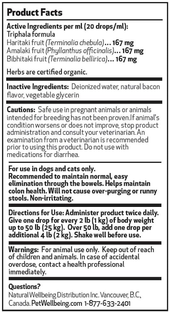 Pet Wellbeing Smooth BM Gold for Dogs - Vet-Formulated Digestive Health Support - Healthy Bowel Movements, Natural Regularity - Herbal Dog Digestive Supplement - Liquid Formula 2 oz (59ml) - görsel 4