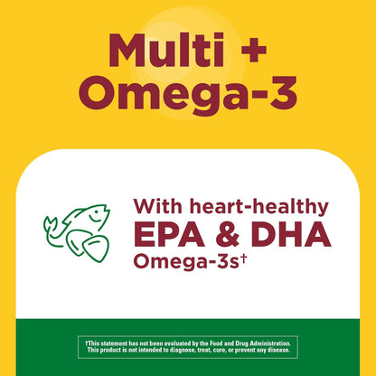 Nature Made Multivitamin + Omega-3 Gummies, 80 Count