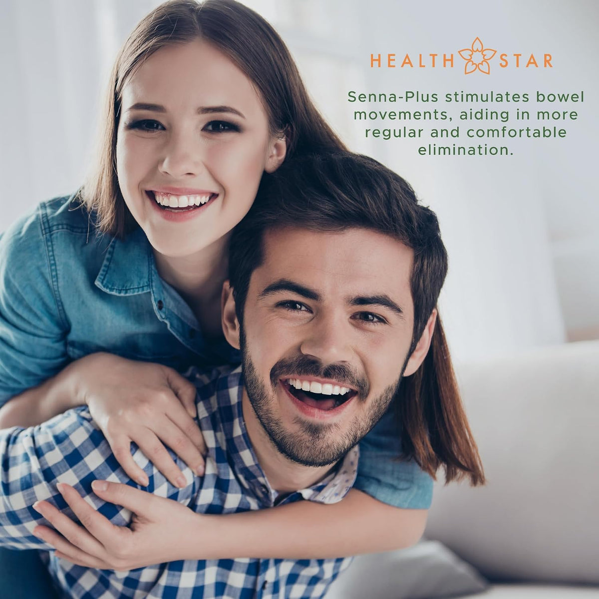 Health Star Senna Plus Laxative & Stool Softener Tablets, 1000 Tablets - görsel 8