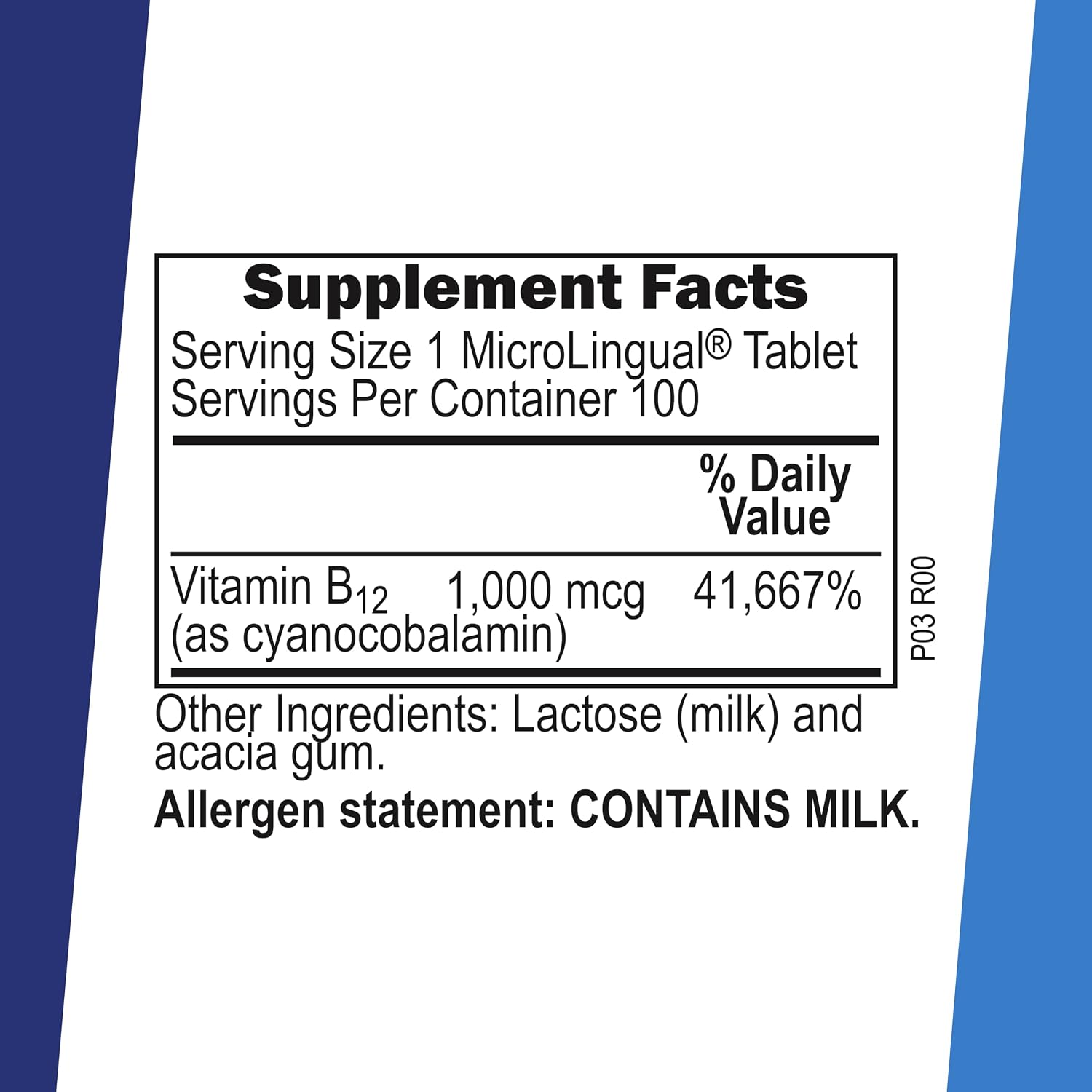 Superior Source No Shot Vitamin B12 1000 mcg - Sublingual Tablets, 100 Count - görsel 2