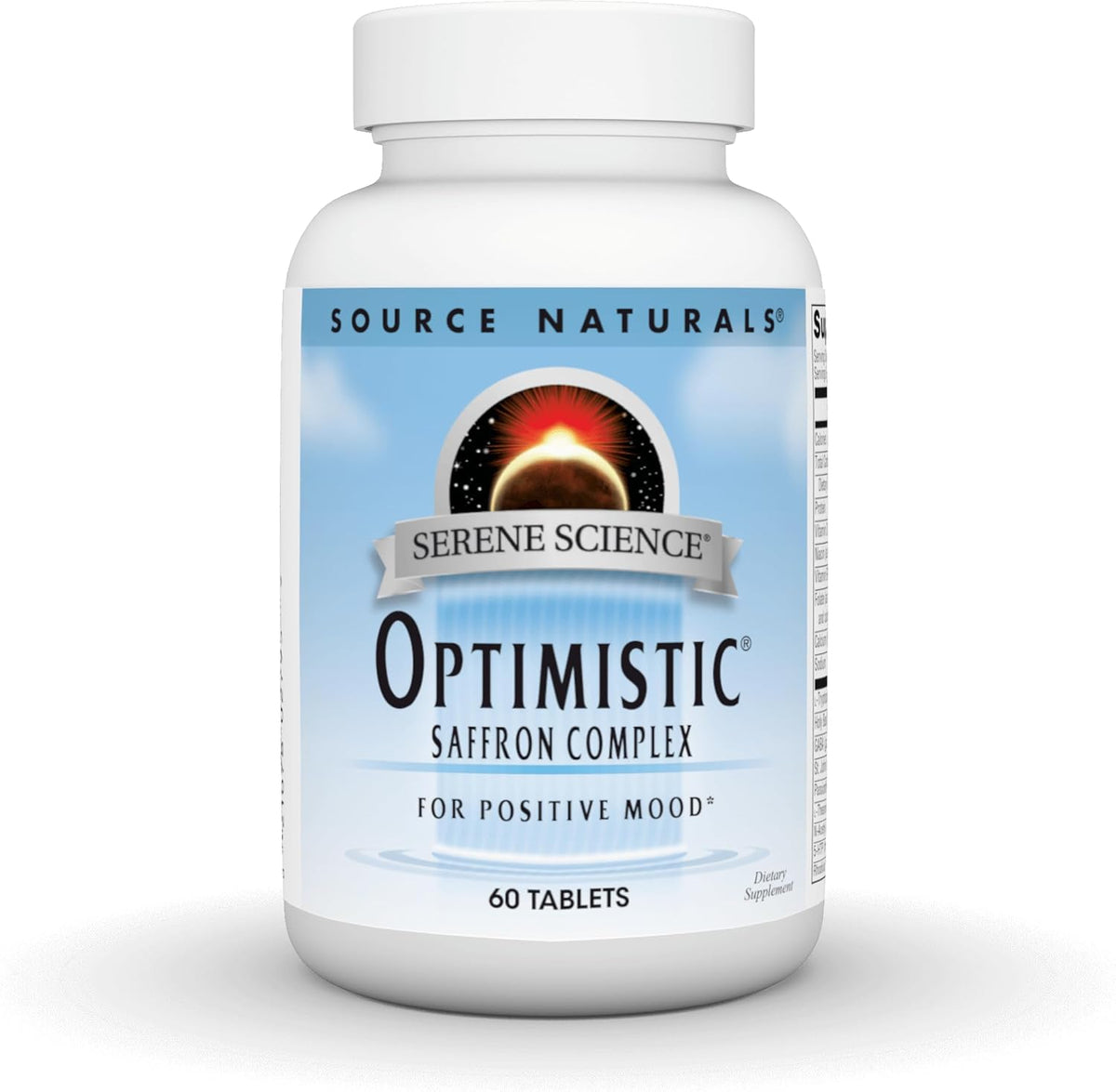 Source Naturals Serene Science Optimistic Saffron Complex - 60 Tablets - görsel 1