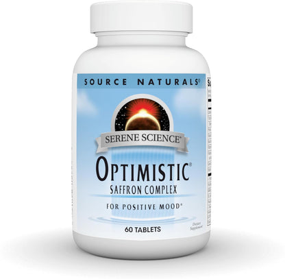 Source Naturals Serene Science Optimistic Saffron Complex - 60 Tablets
