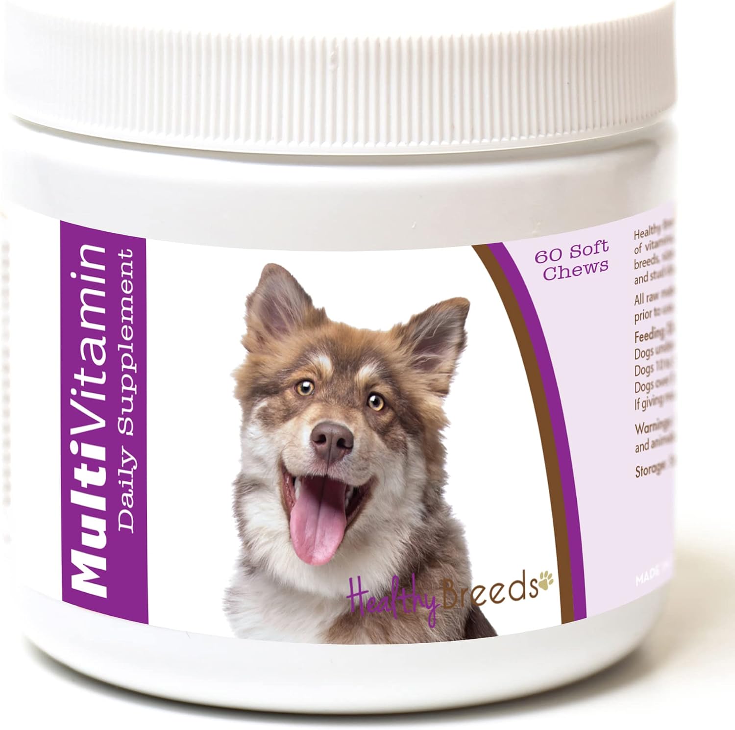Healthy Breeds Finnish Lapphund Multivitamin Soft Chews 60 Count - görsel 1