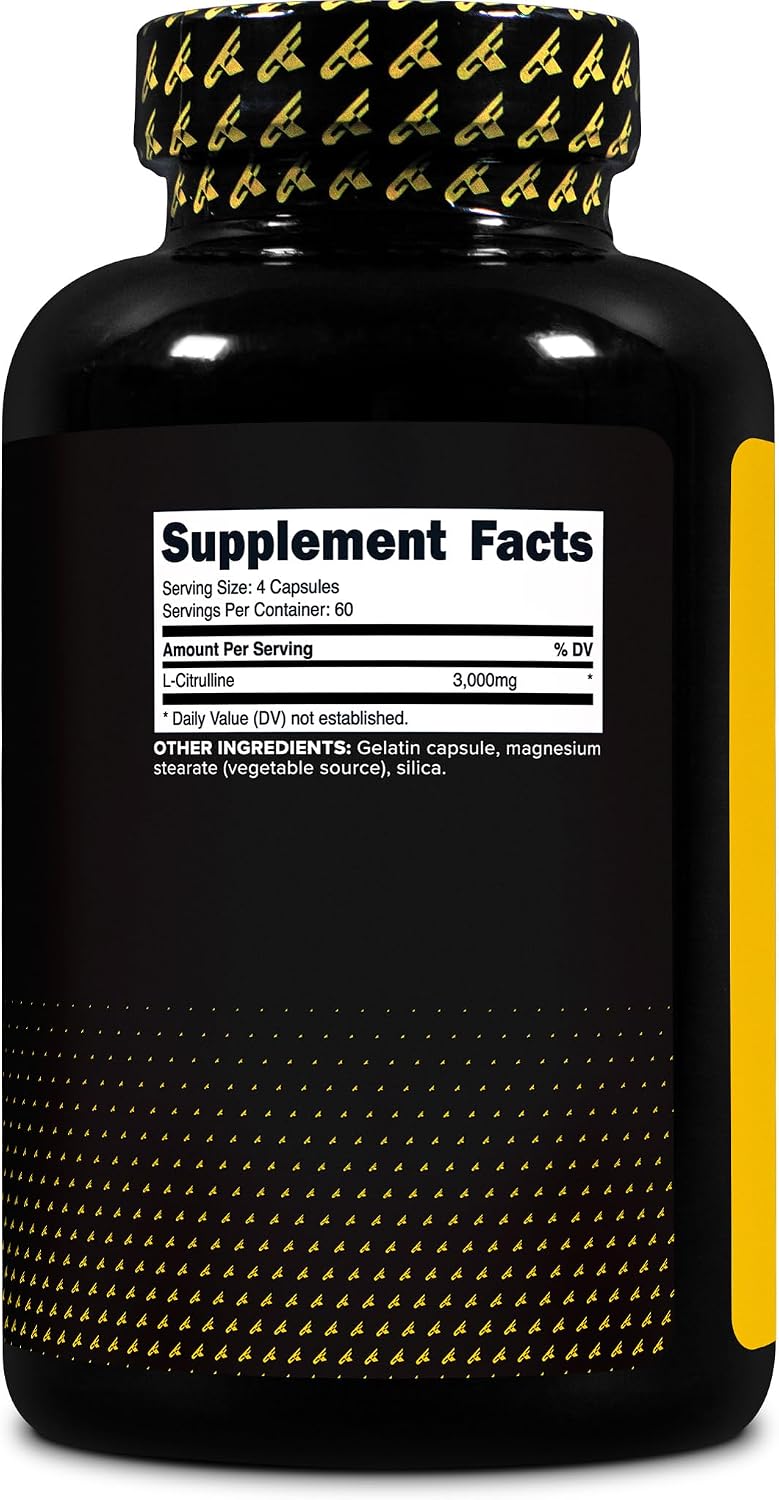 Primaforce L-Citrulline 3000mg, 240 Capsules - görsel 4