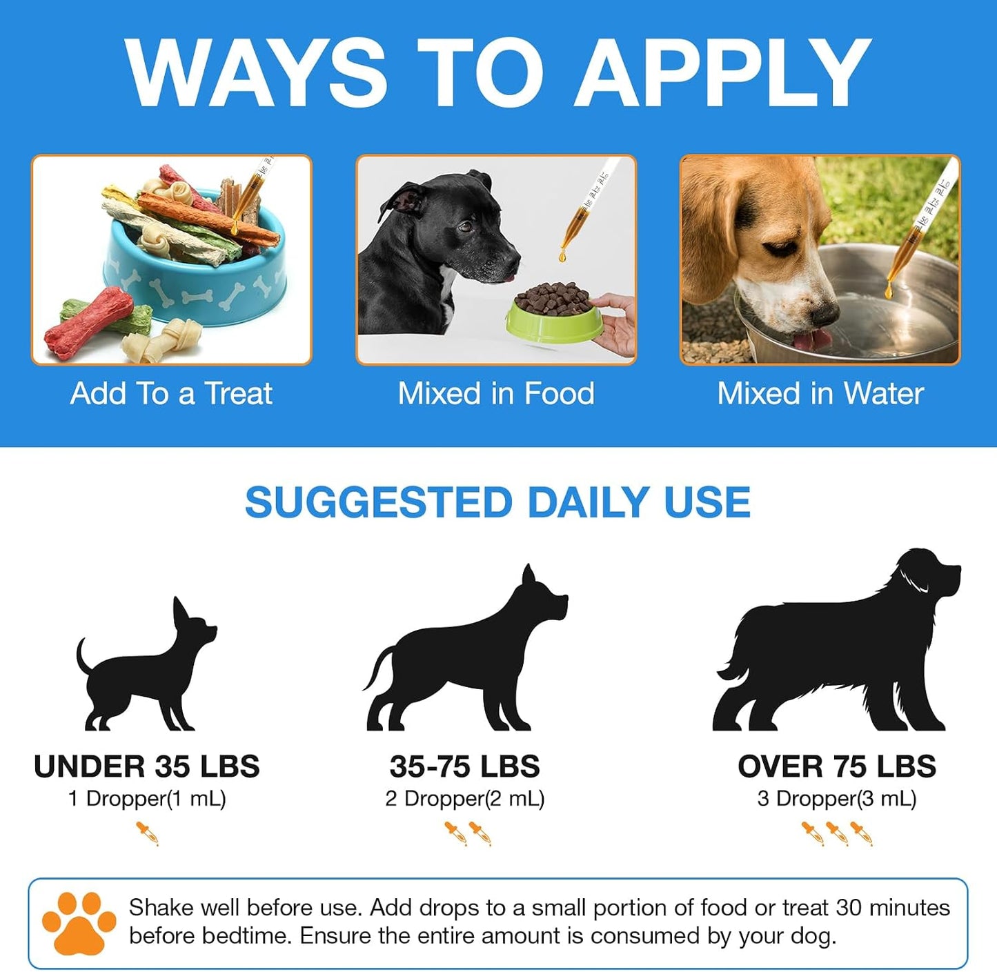 Kennel Cough Treatment Drops for Dogs, Natural Dog Supplement Herbal Kennel Cough Drops for All Breeds & Size Dog - görsel 6