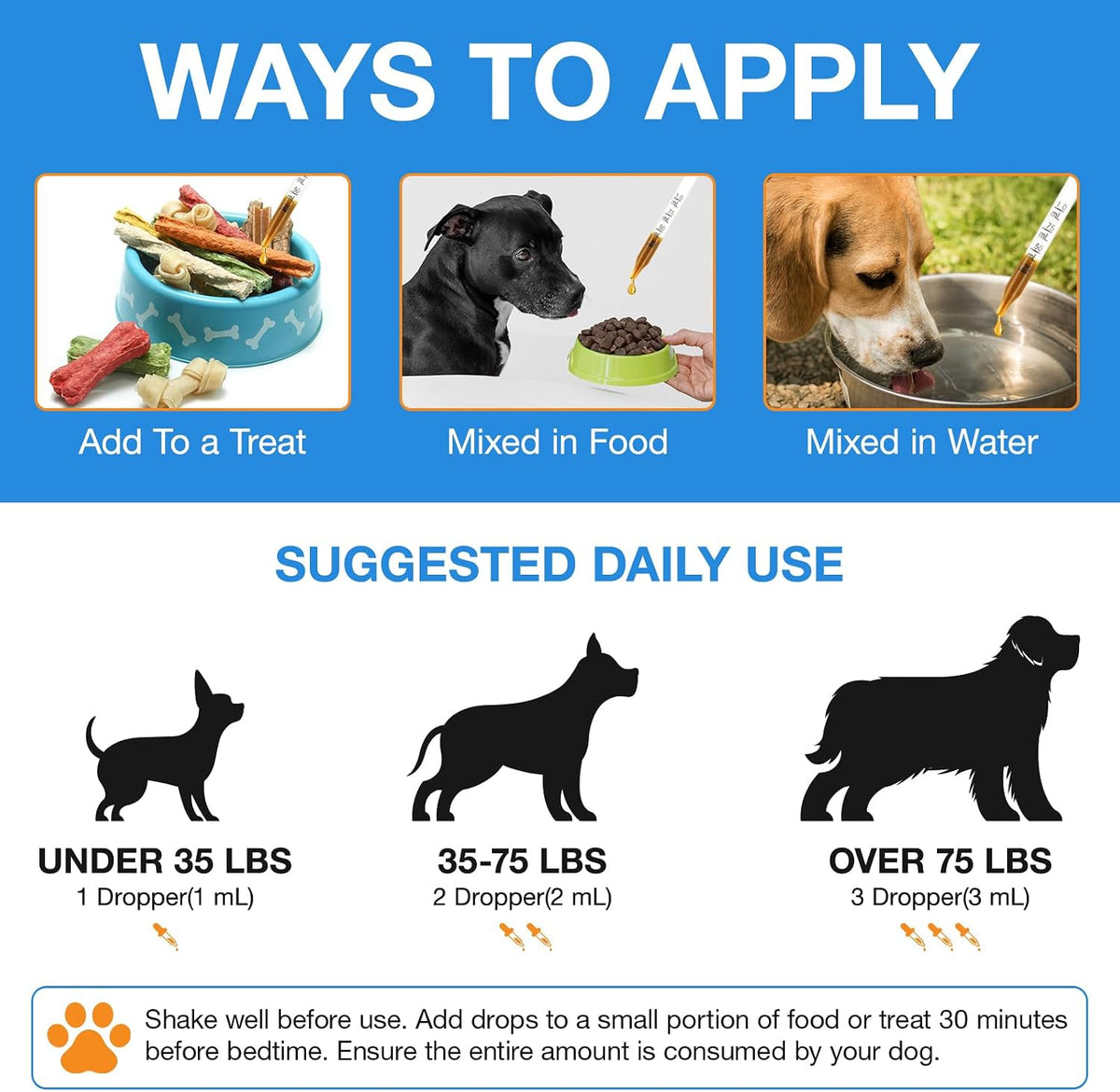 Kennel Cough Treatment Drops for Dogs, Natural Dog Supplement Herbal Kennel Cough Drops for All Breeds & Size Dog - görsel 6