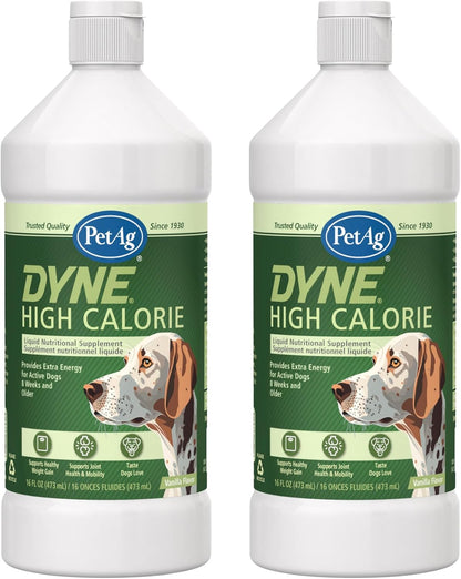 PetAg Dyne High Calorie Liquid Supplement for Dogs & Puppies, 473 ml