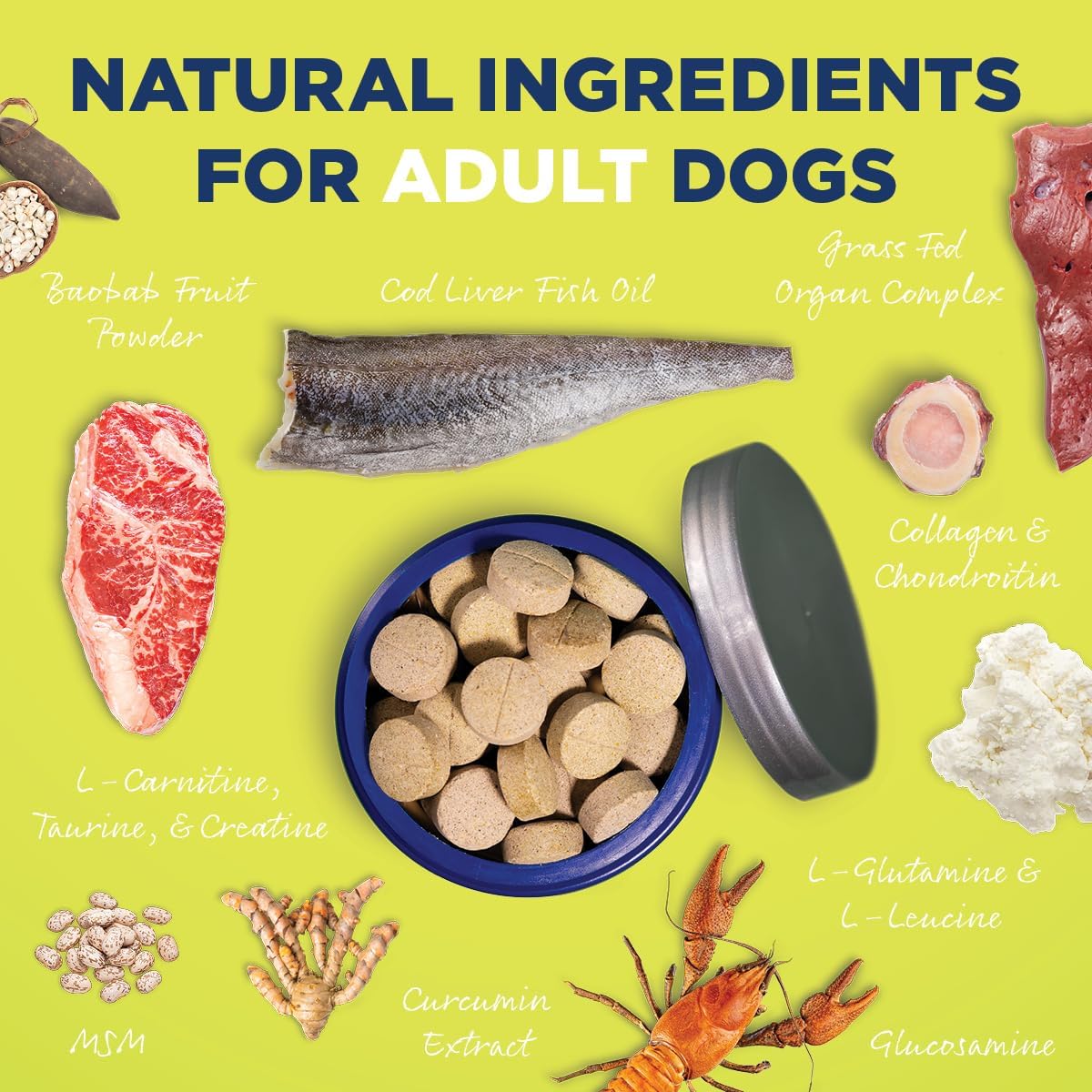 Vetericyn All-in-1 Multifunctional Dog Supplement, 90 Count - görsel 3