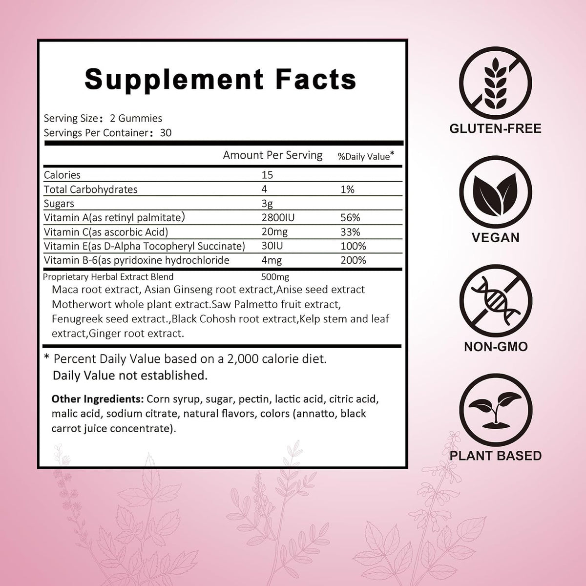 Laicuherb BBL Gummies for Women Curves, Peach Flavour - 60 Count - görsel 7