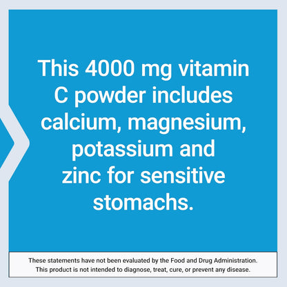 Life Extension Buffered Vitamin C Powder – Gentle on the Stomach, with Minerals