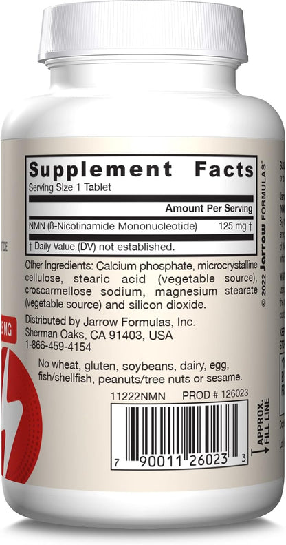 Jarrow Formulae Nicotinamide Mononucleotide (NMN) - 60 Tablets