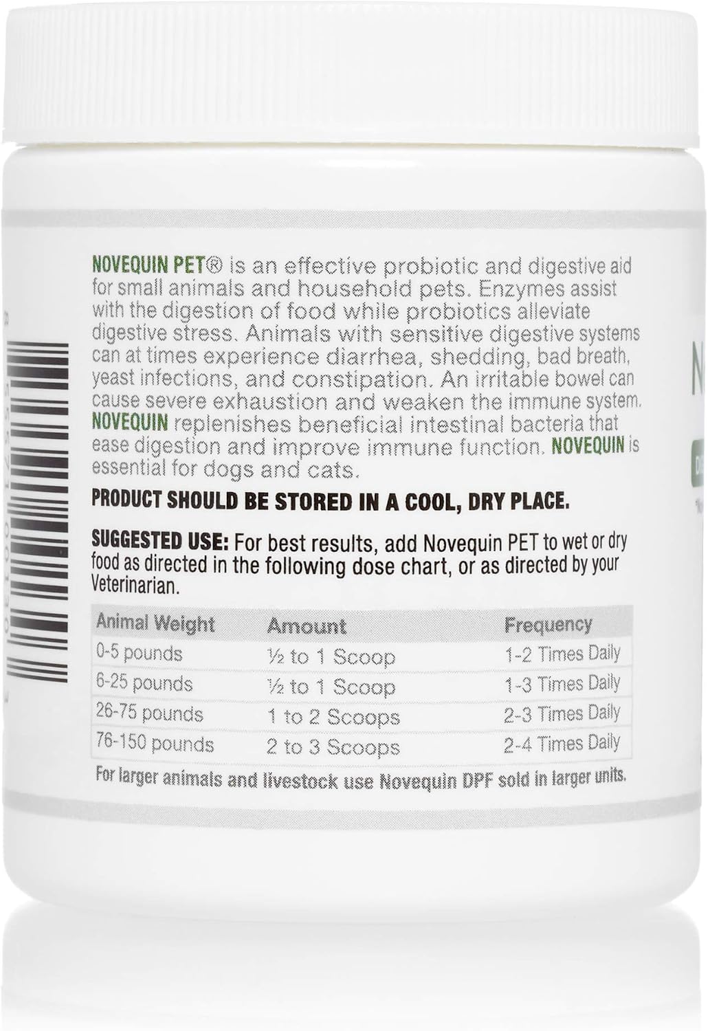 Arthur Andrew Medical Novequin PET - Digestive Probiotic for Pets (90g) - görsel 4