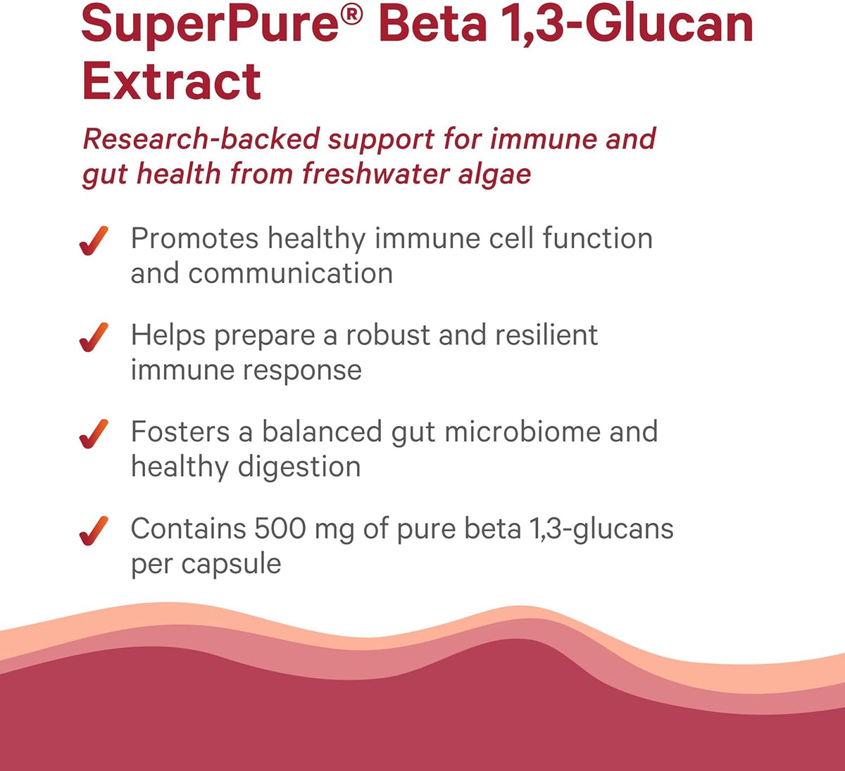 PURE SYNERGY SuperPure Beta 1,3-Glucan Extract | 500 mg | Yeast-Free, Non-GMO | 60 Capsules - görsel 4