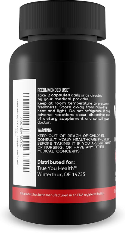 Blood Flow Vigour Fix Pro - Men's Blood Circulation Support