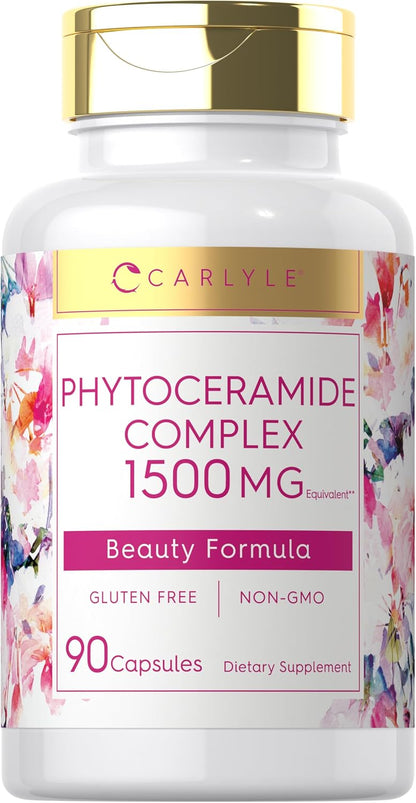 Carlyle Phytoceramide Supplement with Organic Sweet Potato – 90 Capsules – Beauty Formula Complex