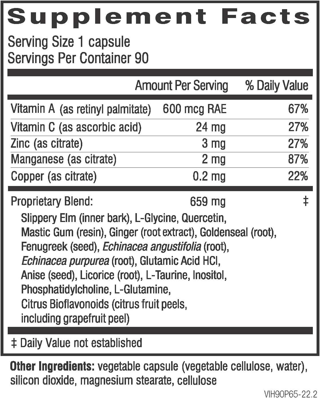 Dr. Wilson's Inner Healing 90 Capsules – Support for Gut Health and Comfort - görsel 4