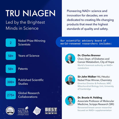TRU NIAGEN NAD+ Booster | Nicotinamide Riboside Powder Stick Packs (30 Count)