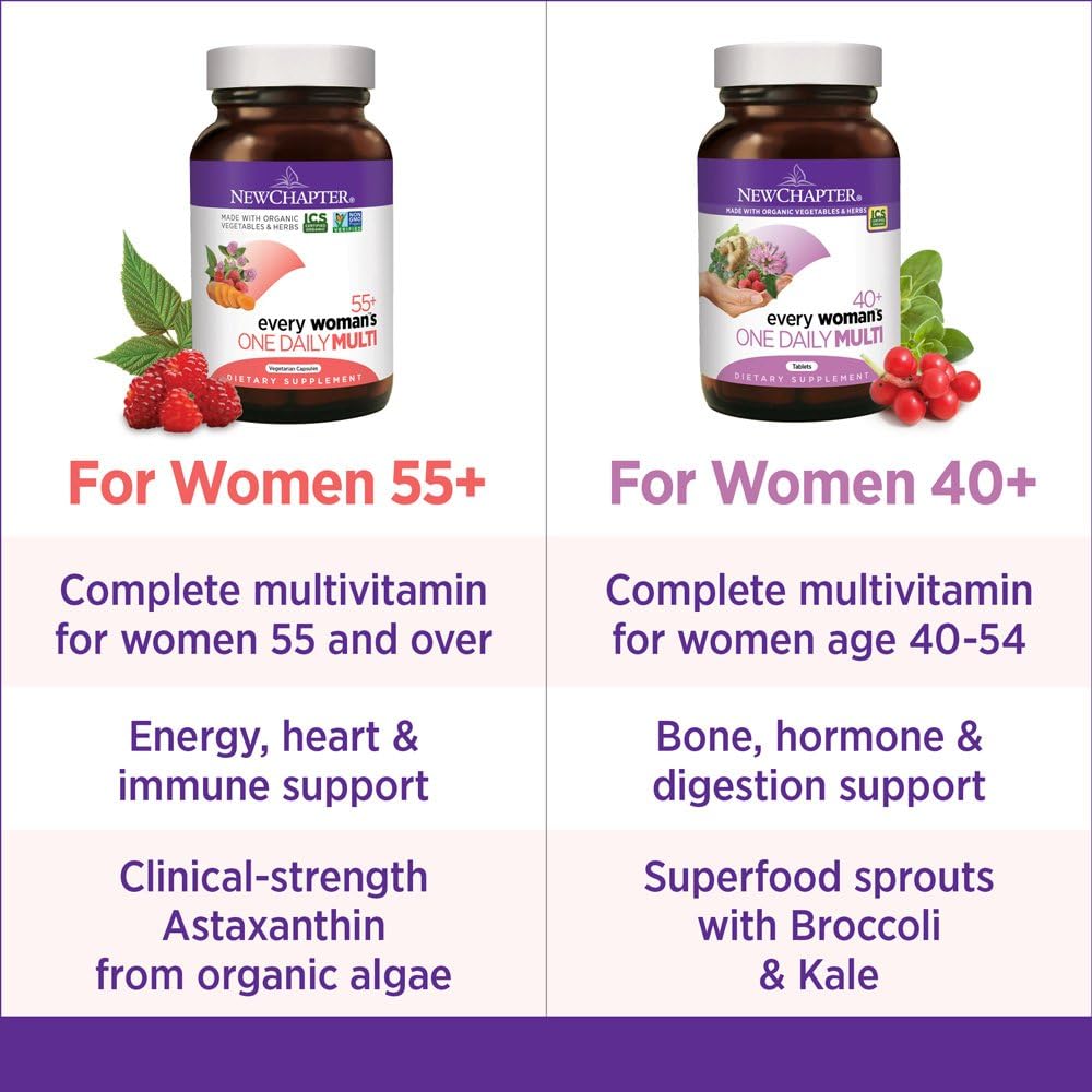New Chapter Every Women's One Daily 55+ 90ct - görsel 8