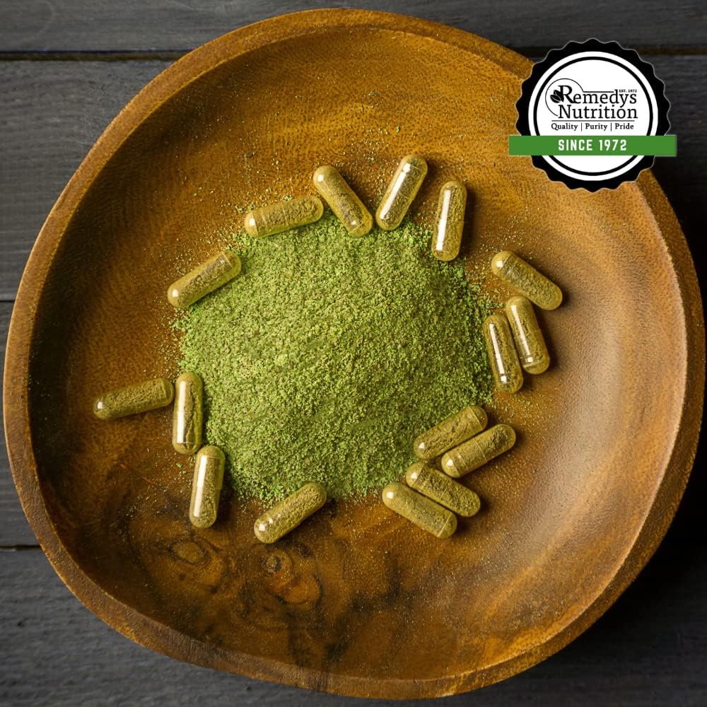 Remedy's Nutrition Peppermint Leaf | 1000 mg, 60 Vegan Capsules - görsel 7