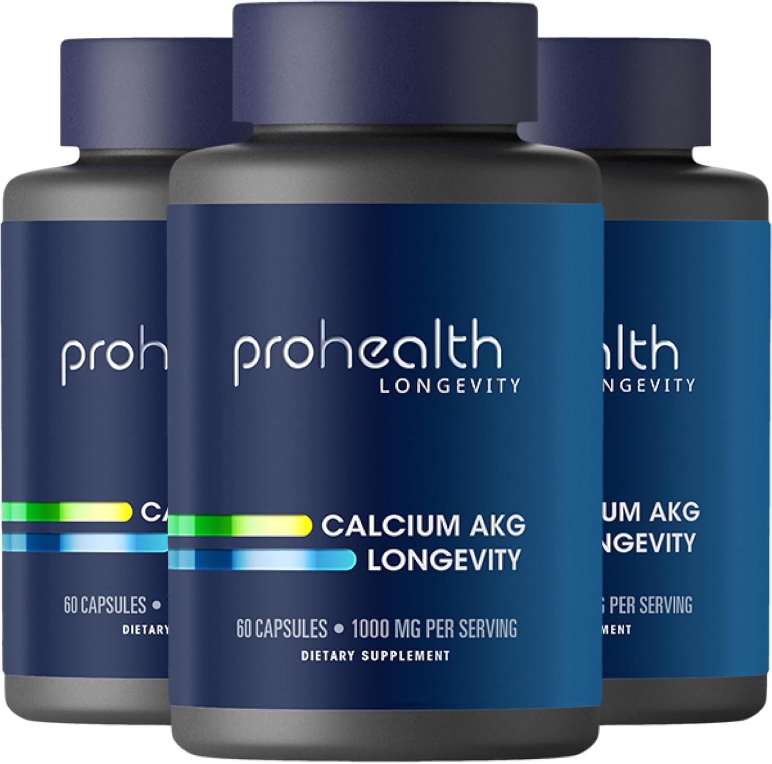 ProHealth Ca AKG Supplement (Alpha-Ketoglutarate) - 1000 mg per Serving, 60 Capsules (3 Pack) - görsel 1
