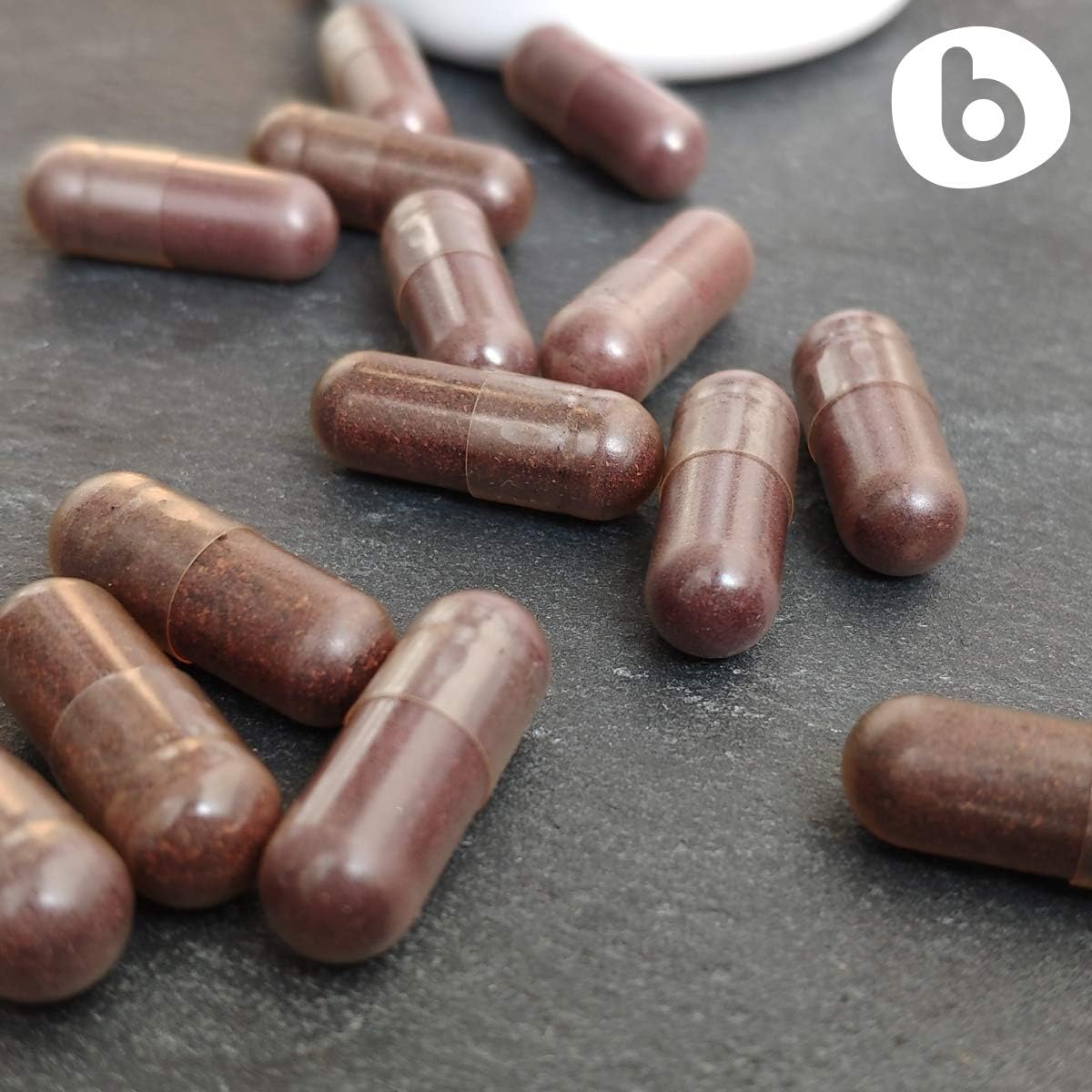 Organic Aronia Berry Capsules – Black Chokeberry Supplement – 500mg, 90 Vegan Capsules - görsel 4