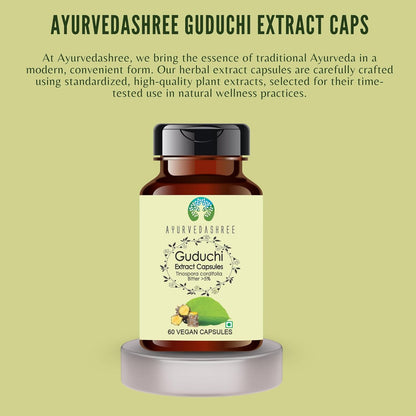 Guduchi Extract 500mg - 60 Vegetarian Capsules