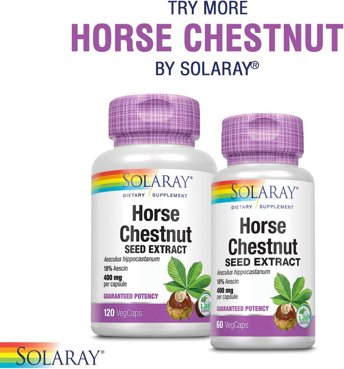 Solaray CirculLegs – Herbal Supplement with Horse Chestnut Extract & Vitamin C - görsel 7