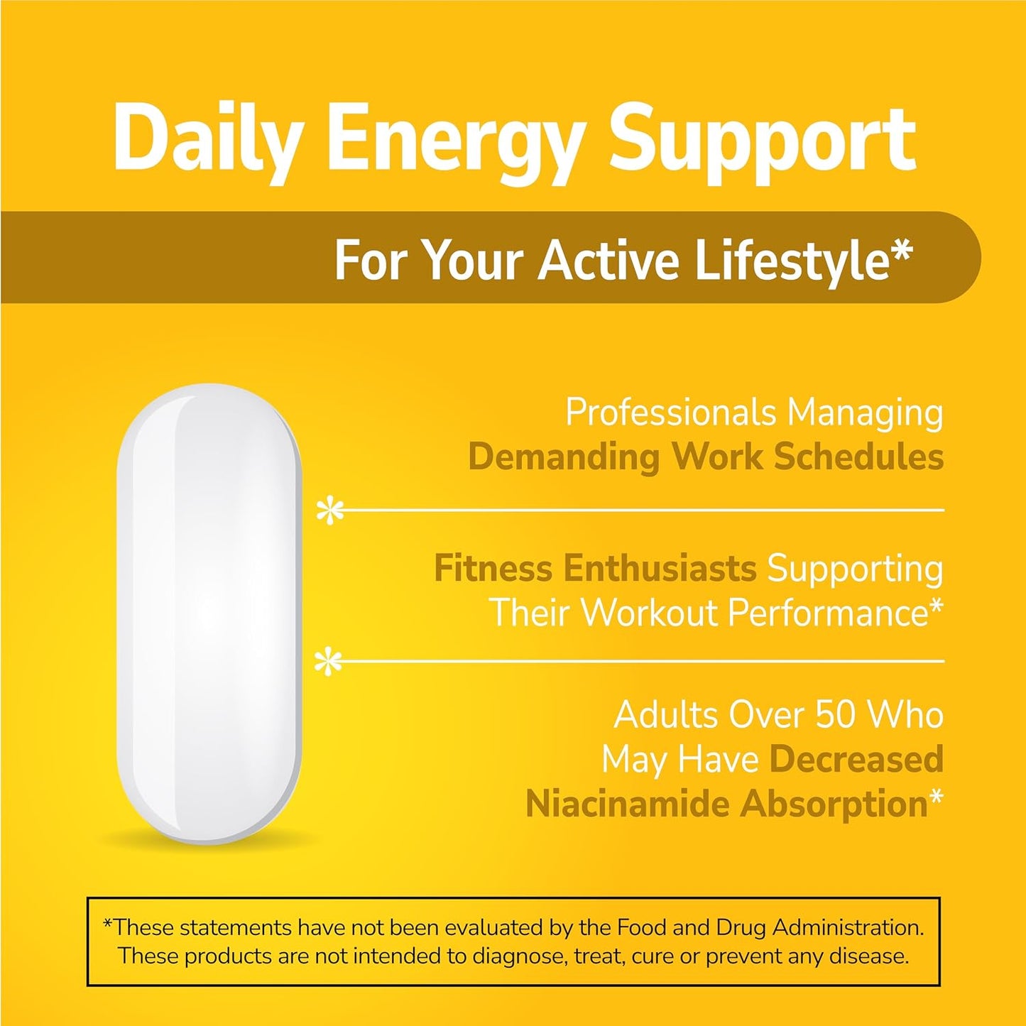 21st Century Niacinamide 500 mg Prolonged Release Tablets, 110 Tablets - görsel 3