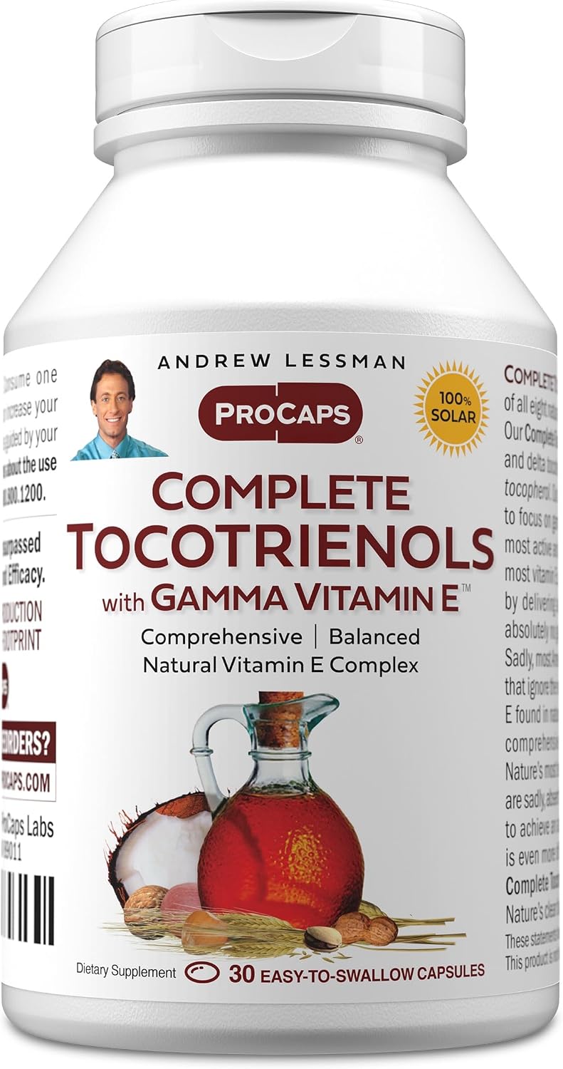 Andrew Lessman Complete Tocotrienols with Gamma Vitamin E, 30 Softgels - görsel 1