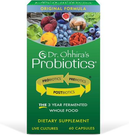 Dr. Ohhira's Probiotics Original Formula, 60 Caps (3 Pack)