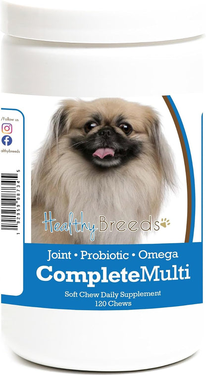 Healthy Breeds Miniature Bull Terrier All in One Multivitamin Soft Chew 120 Count