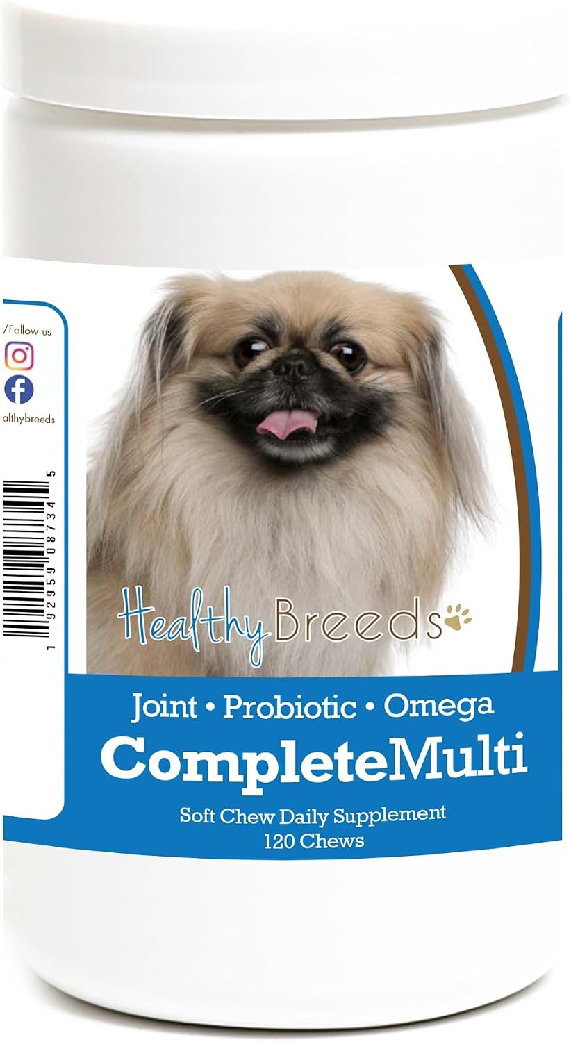 Healthy Breeds Brittany All in One Multivitamin Soft Chew, 120 Count - görsel 10