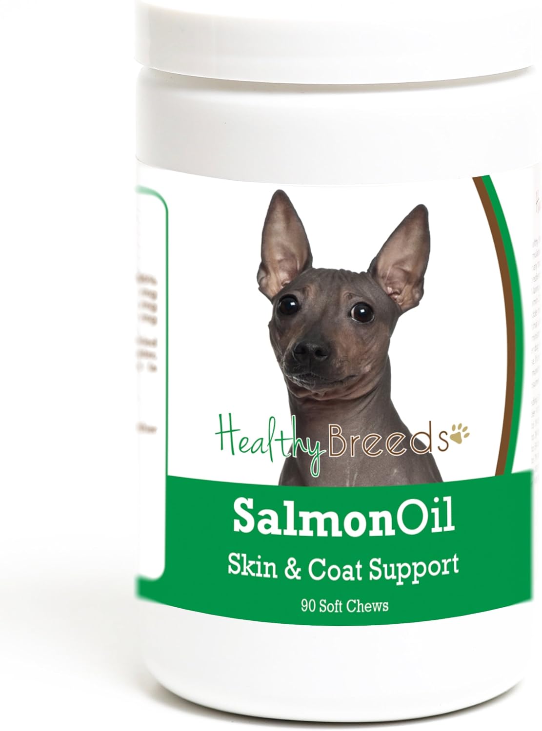 Healthy Breeds American Hairless Terrier Salmon Oil Soft Chews 90 Count - görsel 1