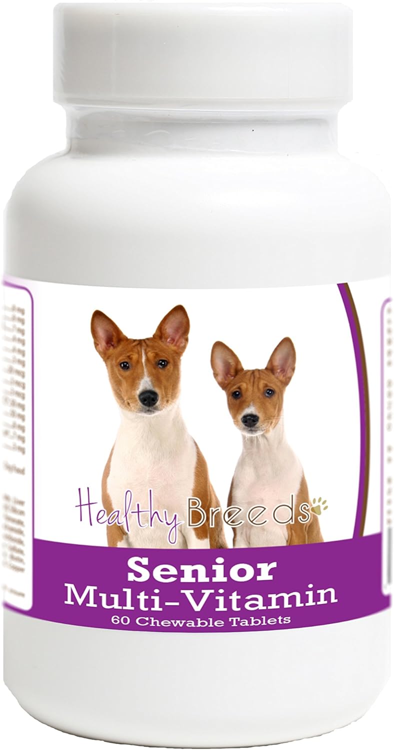 Healthy Breeds Basenji Senior Dog Multivitamin Tablets, 60 Tablets - görsel 1